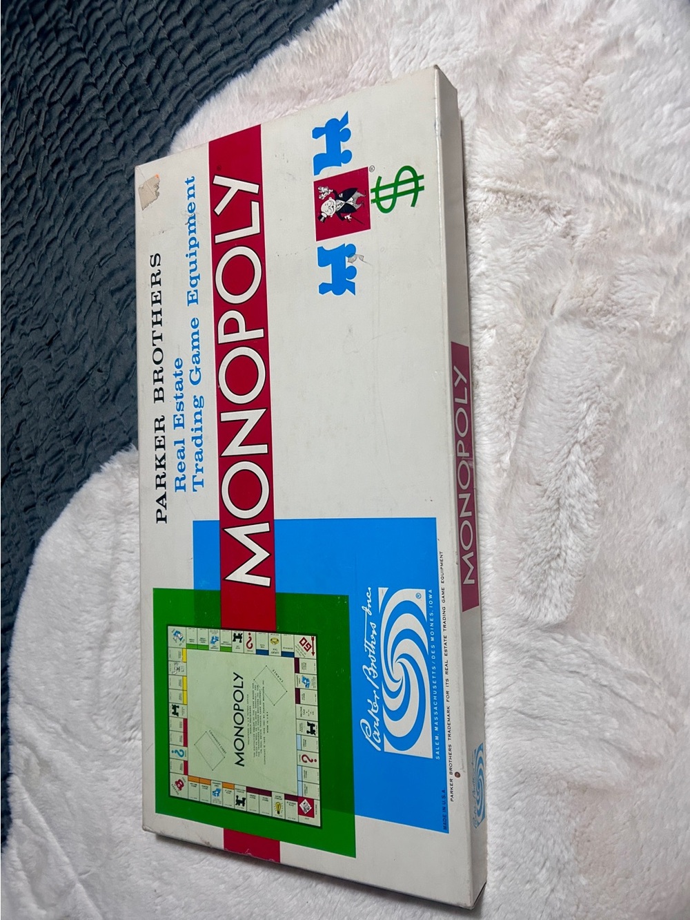 Vintage Parker Brothers Monopoly Board Game -